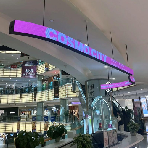 商超LED显示屏动态展示与静态展示区别